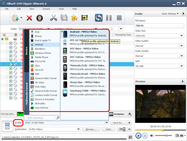 Xilisoft DVD Ripper Ultimate