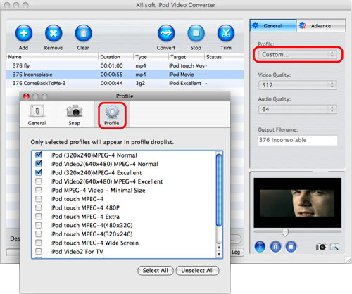 Xilisoft iPod Video Converter for Mac
