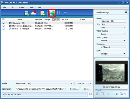 Xilisoft MKV Converter
