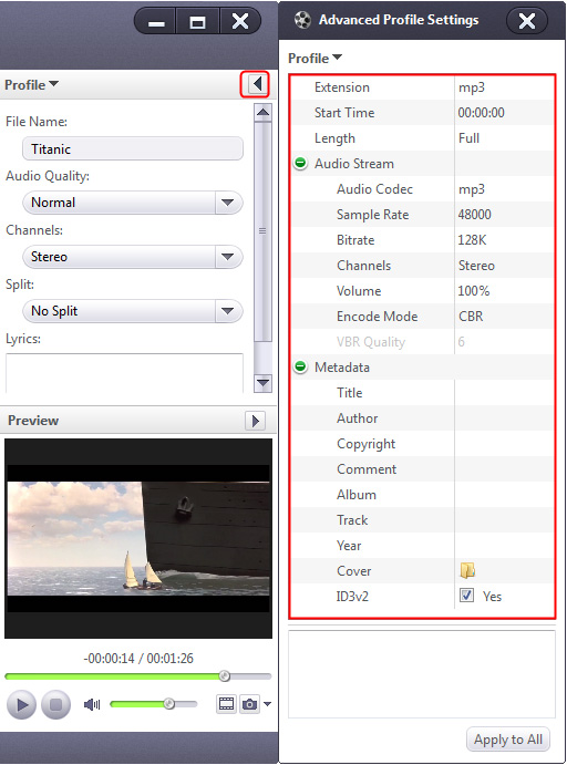 mpeg 4 audio to mp3 converter