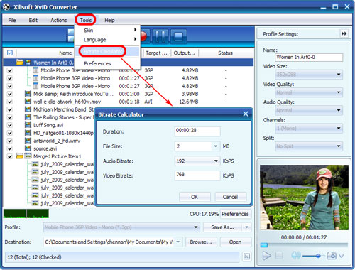 XviD Converter, XviD to MP4 Converter