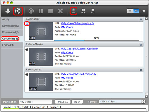 Xilisoft Youtube Video Converter for Mac