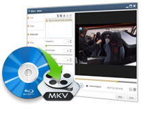 Convert Blu-ray to MKV video