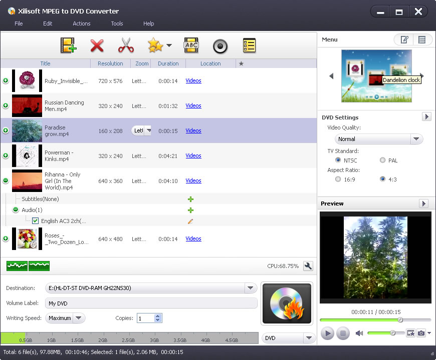 convert mpg to mpeg format