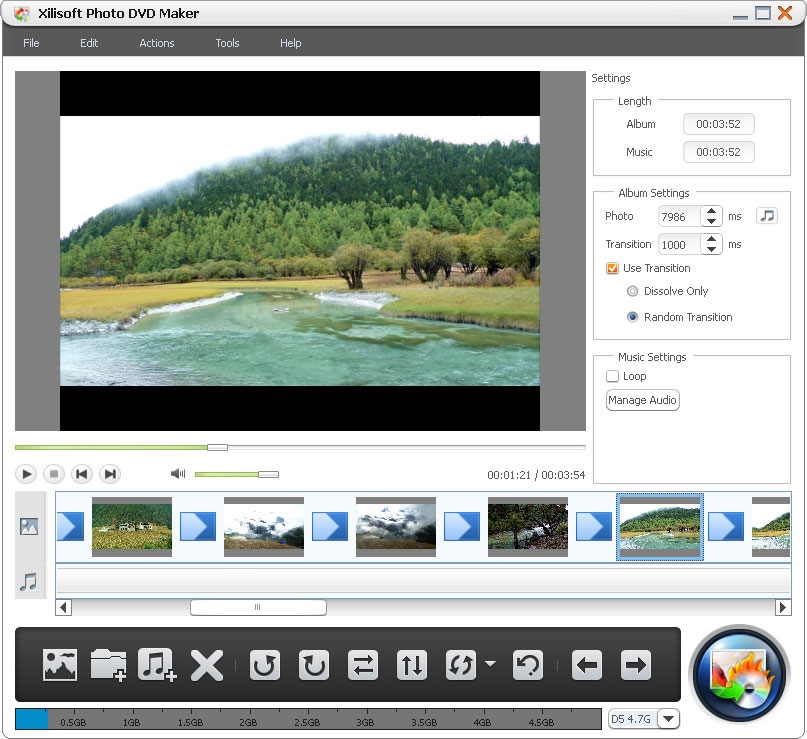 Xilisoft Photo DVD Maker