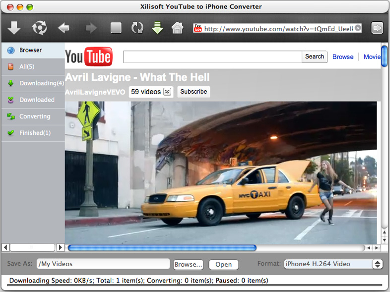 YouTube to iPhone Converter for Mac 